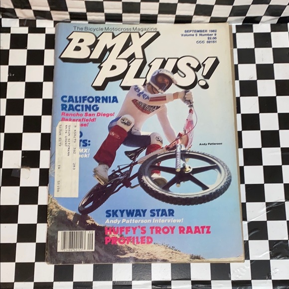 VTG September 1982 BMX PLUS! Magazine. Rare. - Picture 1 of 14